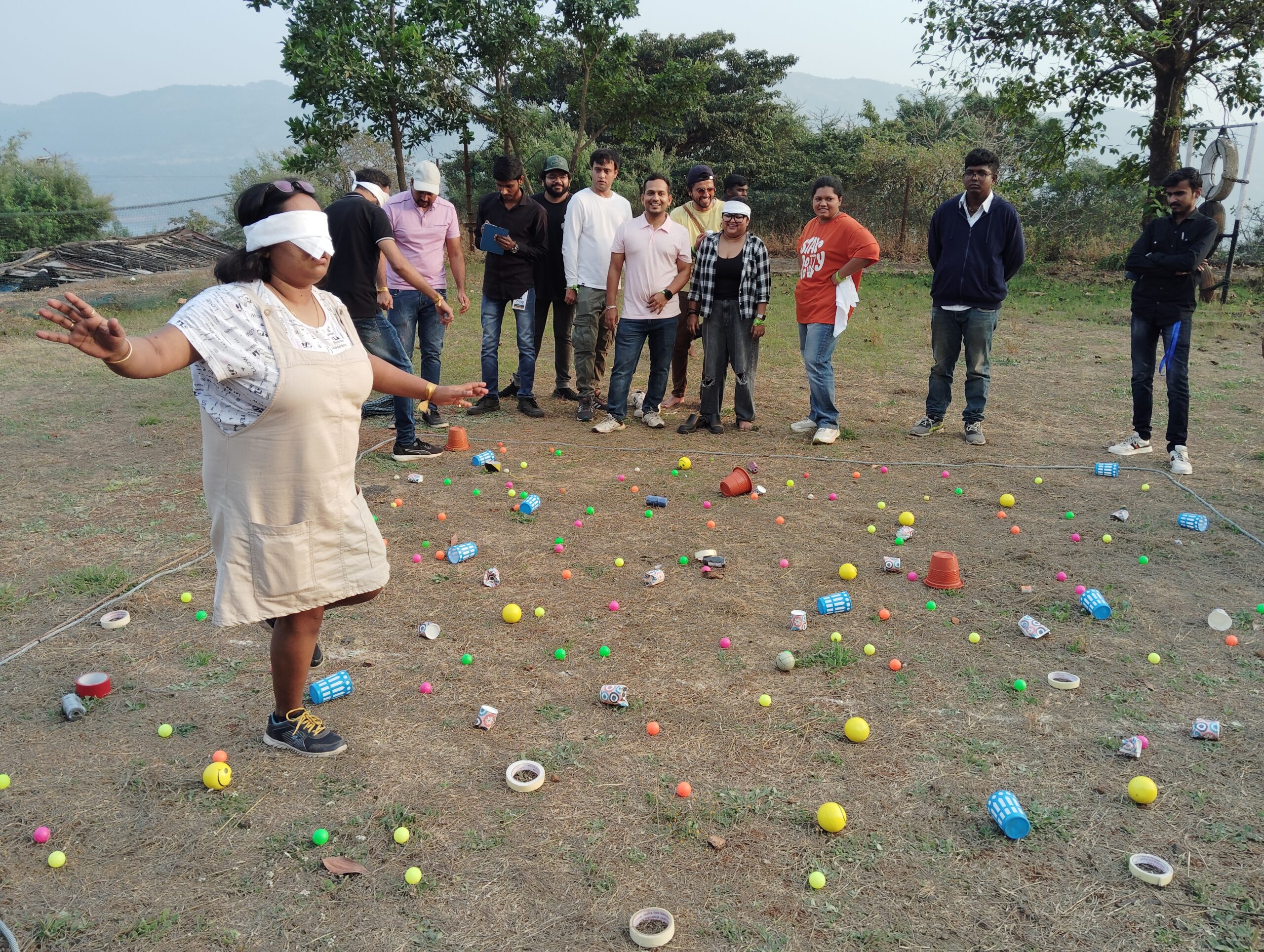 Mine Field Youphoria Team Building Activity