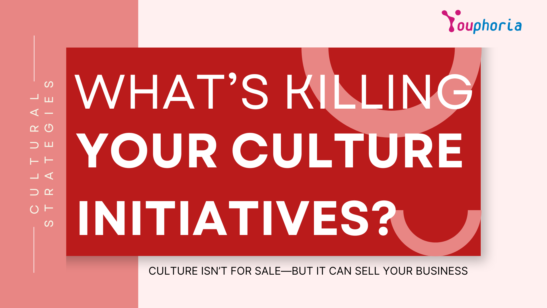 What’s Killing Your Culture Initiatives?